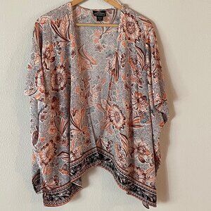 Angie Short Kimono Shrug‎ Bolero Flowy Size S